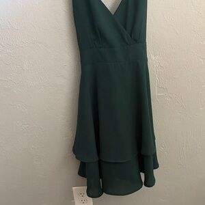 Elegant Green Sleeveless Dress  never worn